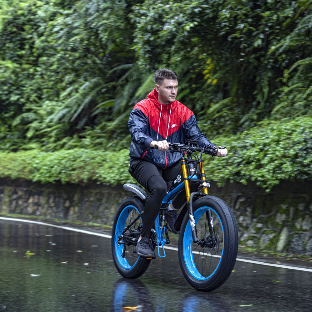 Bezior X Plus Electric Mountain Folding Bike