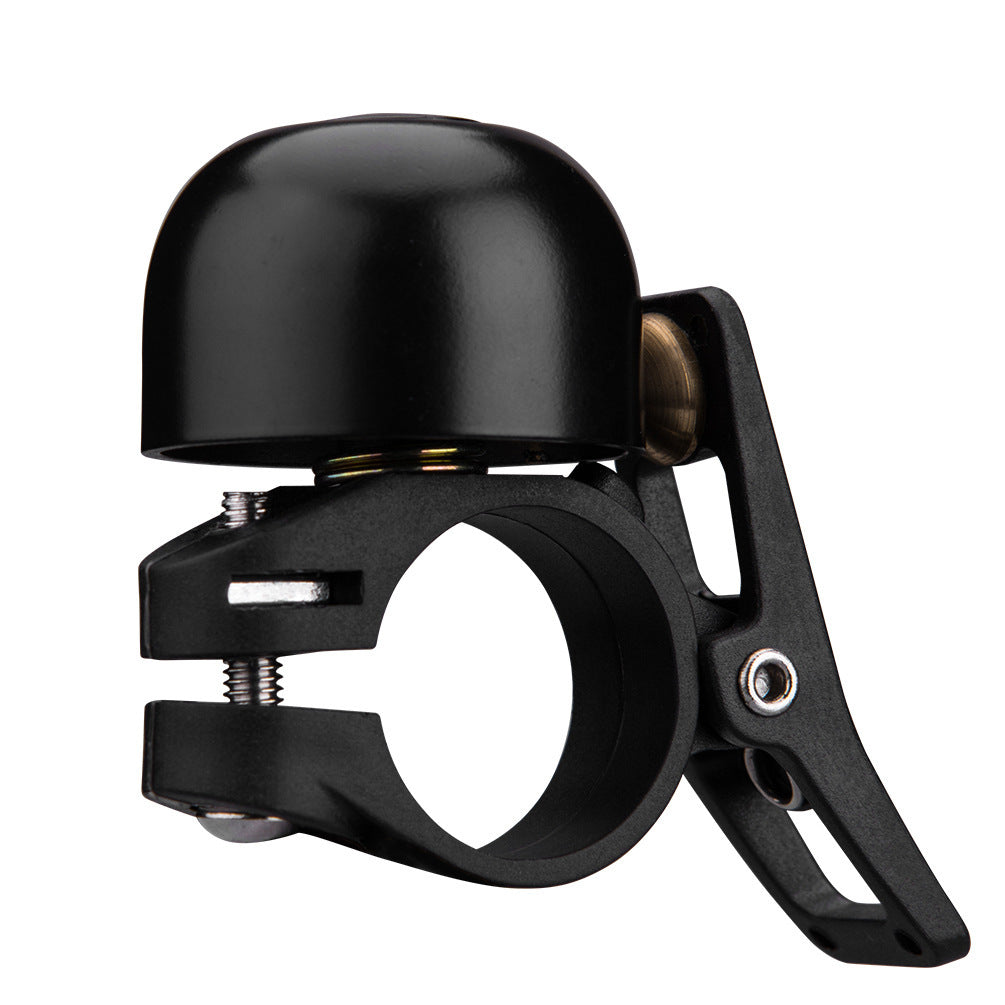 Timbre de bicicleta de acero inoxidable pequeño y portátil