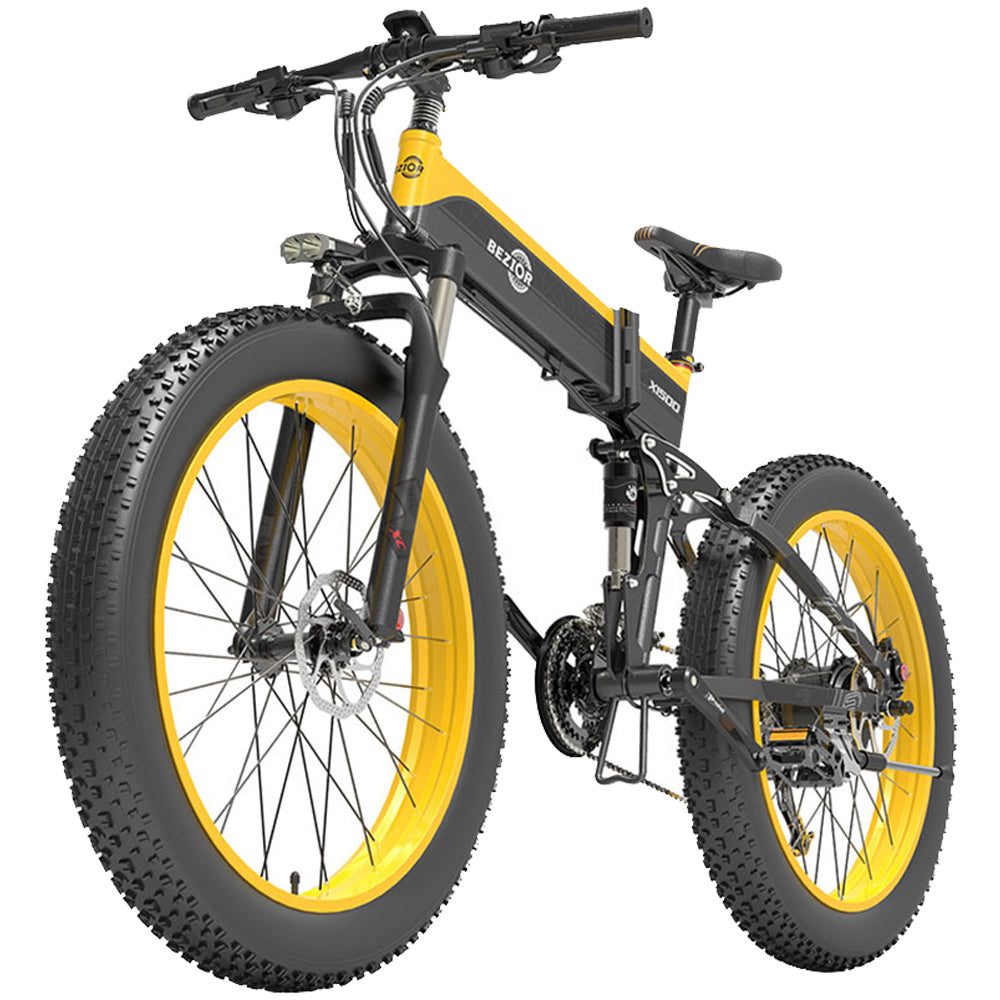 Bezior X1500 Electric Mountain Folding Bike - GOGOBEST Bike 5