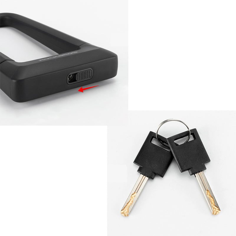 Antivol de vélo portable en forme de U antivol