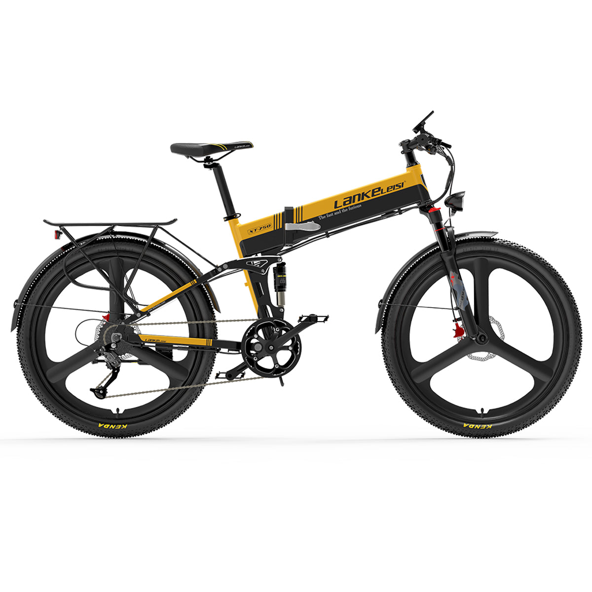 Lankeleisi XT750 Sports 500W Electric Mountain Folding Bike