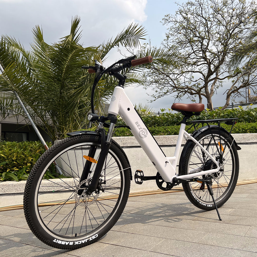 Bicicleta urbana elétrica Bezior M3