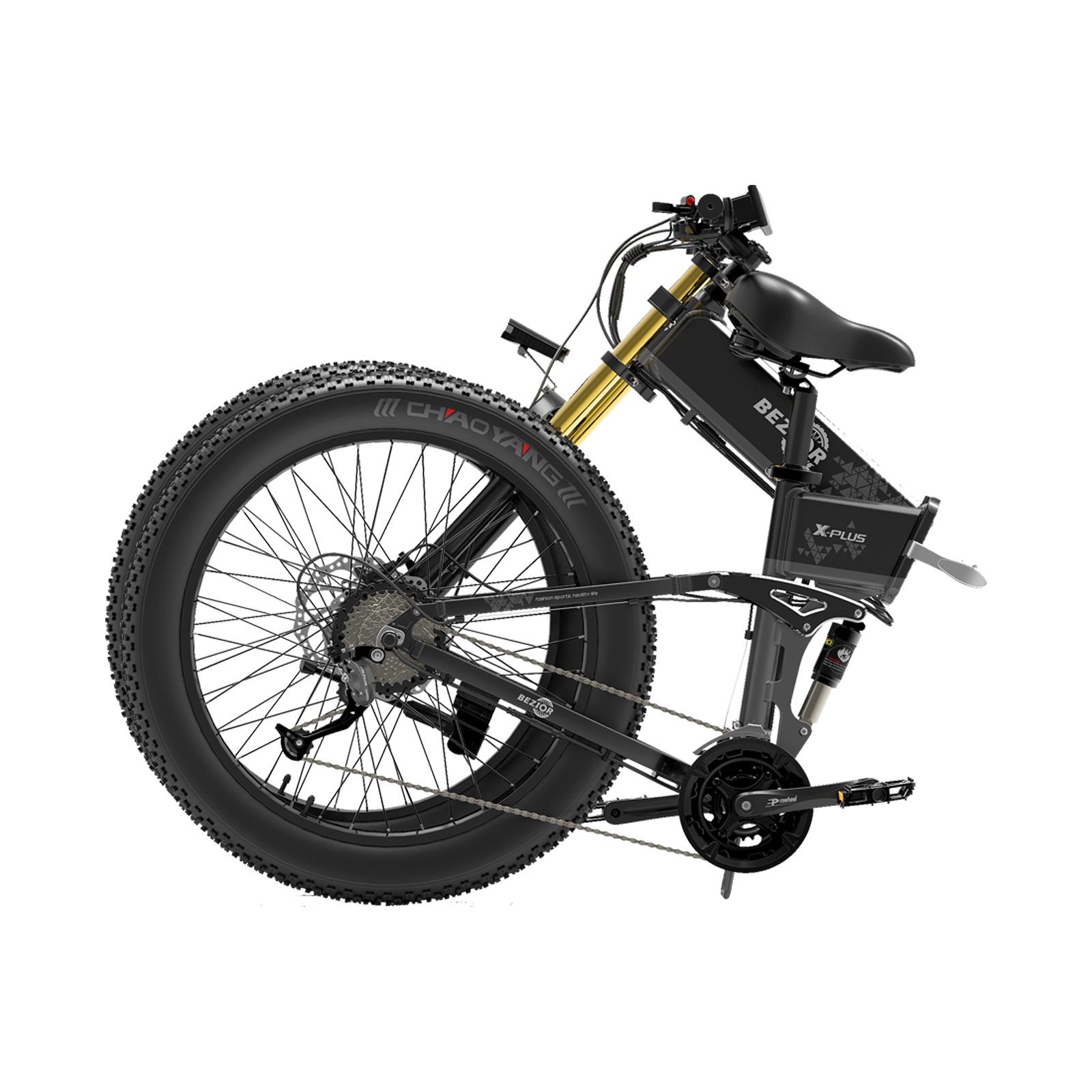 Bezior X Plus 1500W Electric Mountain Folding Bike