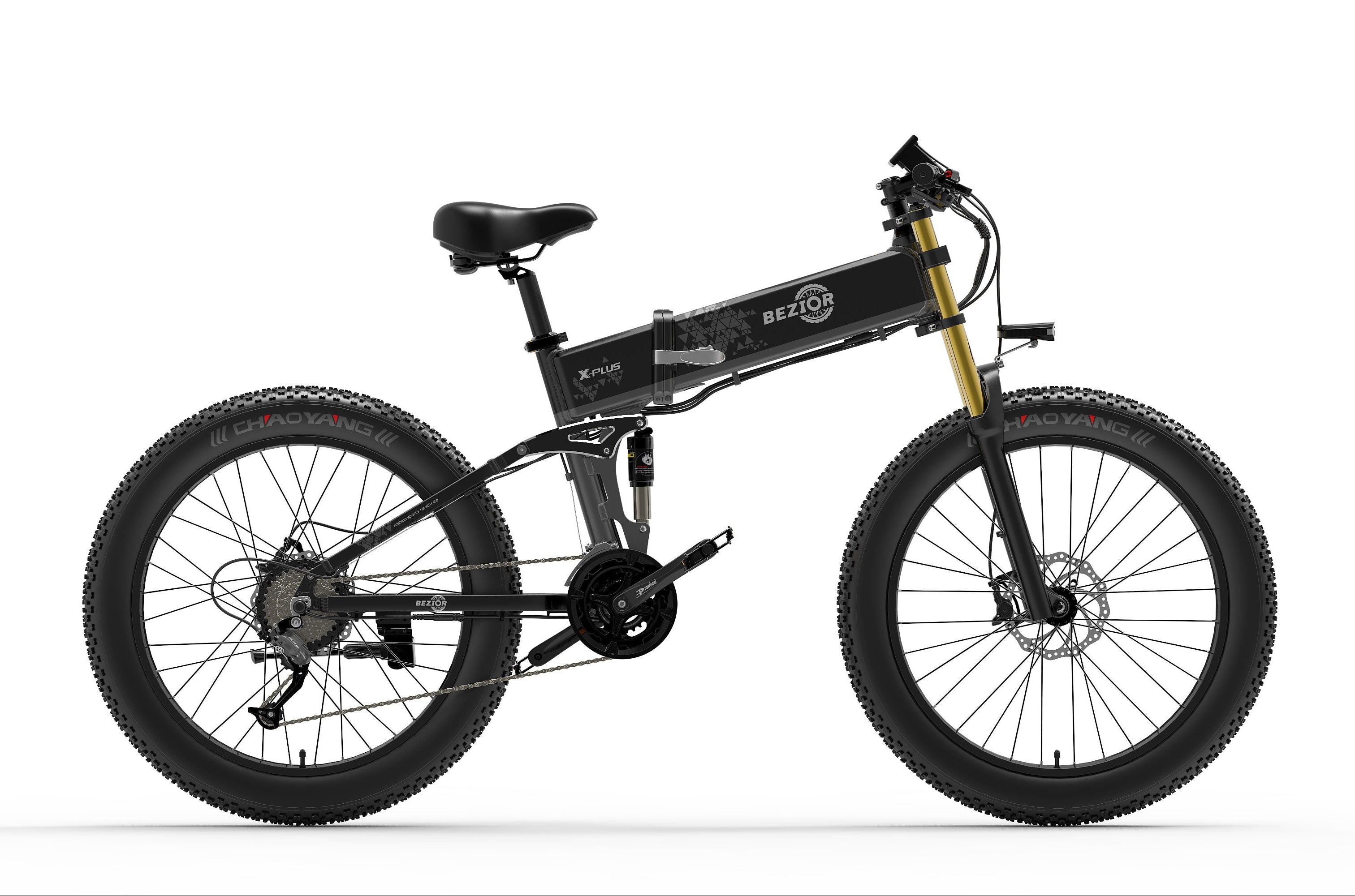 Bezior X Plus 1500W Electric Mountain Folding Bike