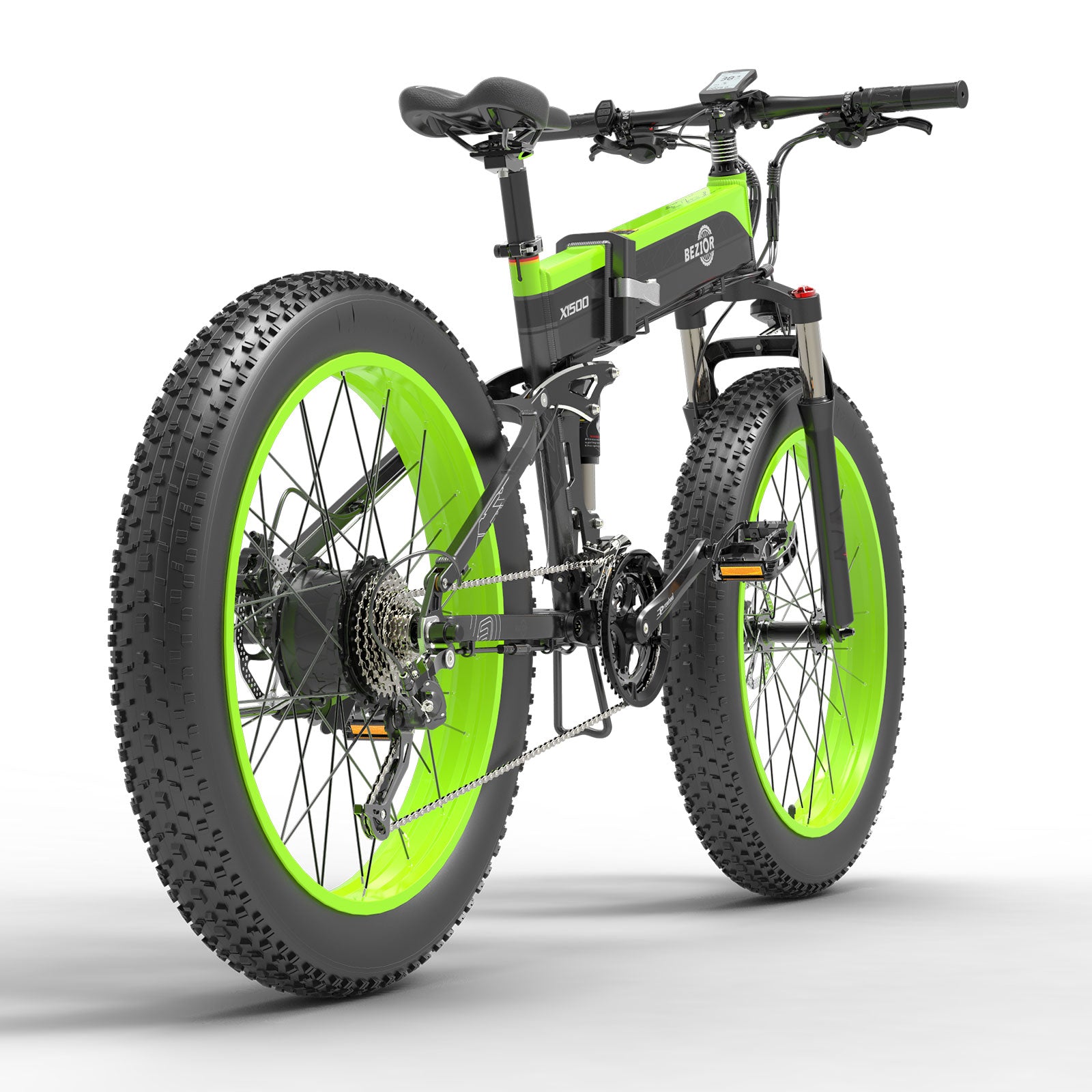 Bezior X1500 1500W Electric Mountain Folding Bike