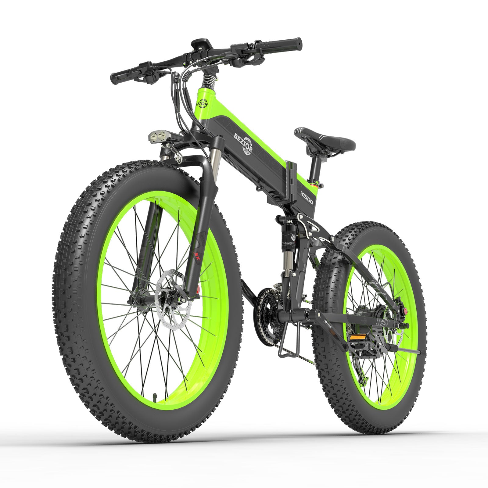 Bezior X1500 1500W Electric Mountain Folding Bike