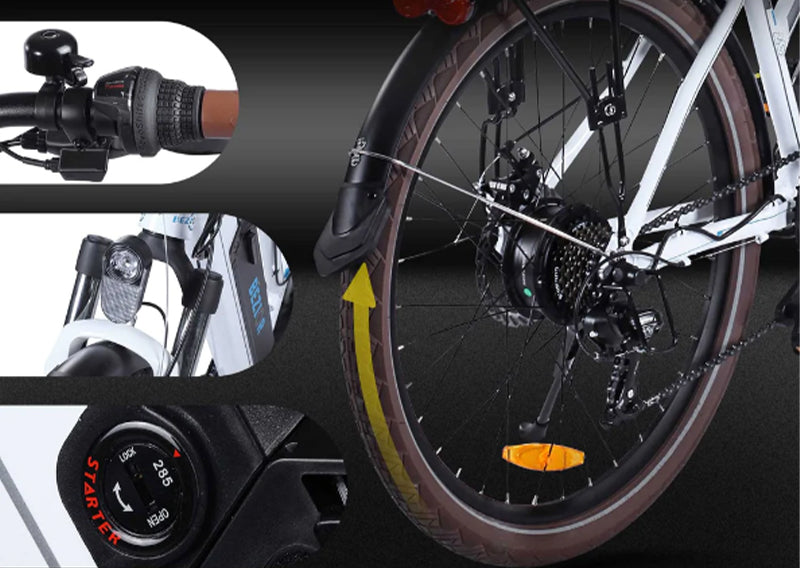 Vélo de ville électrique Bezior M2 Pro
