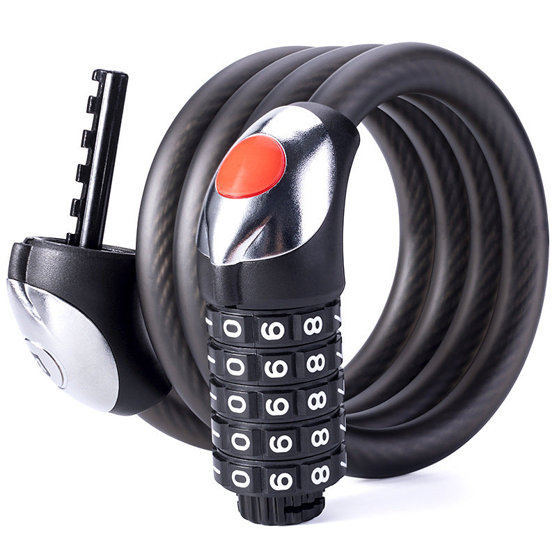 Bicycle Anti-theft Lock With Light