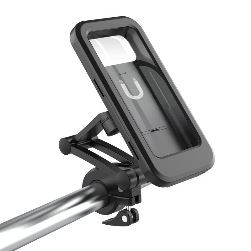 Soporte impermeable para teléfono móvil con pantalla táctil para bicicleta