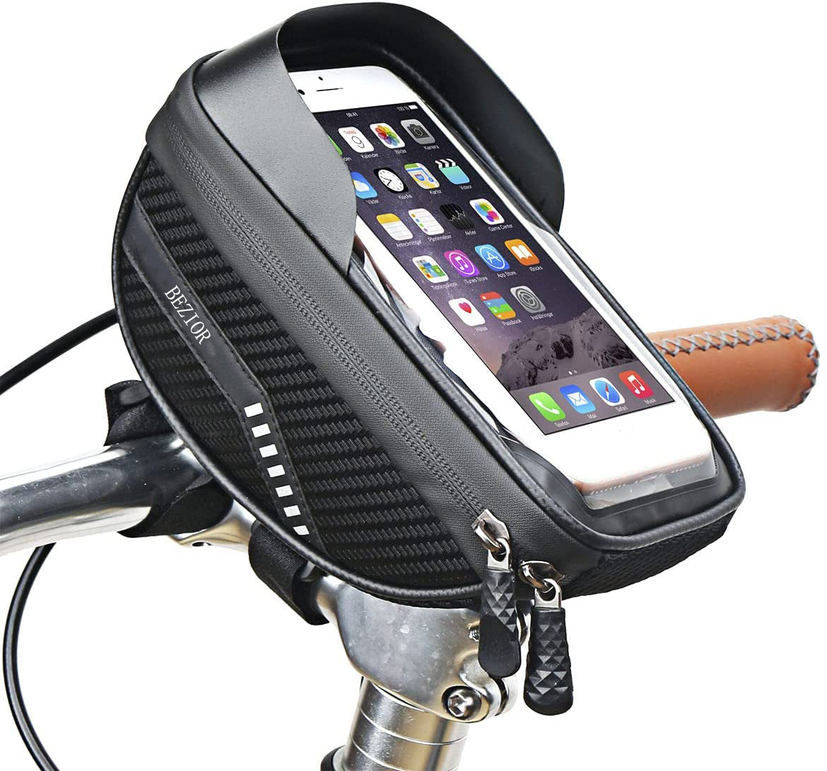 Bezior Ya395 Bicycle Hard Shell Waterproof Portable Cell Phone Storage Bag