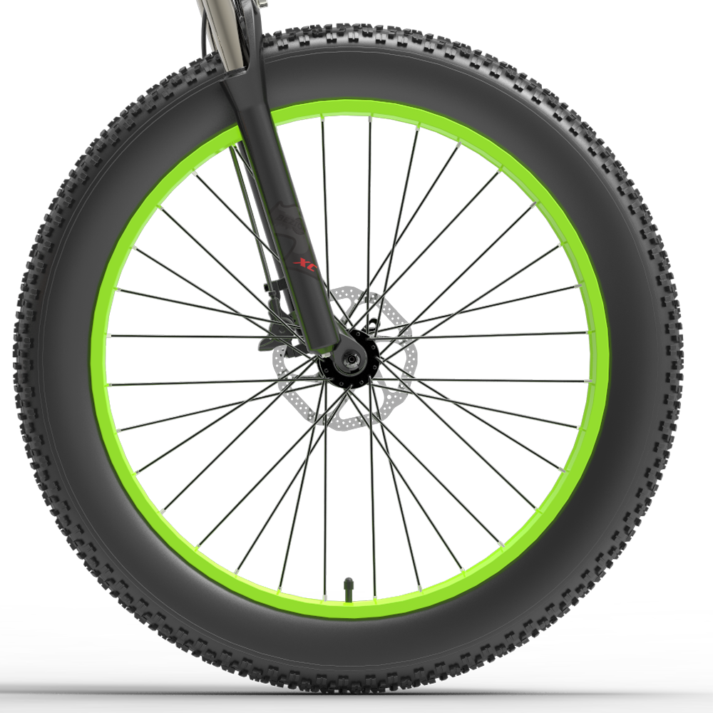 Bezior X1500 Fahrrad Original Vorder- und Hinterrad ohne Reifen
