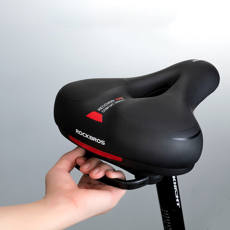 Selle de vélo anti-pluie PU antichoc VTT siège de vélo