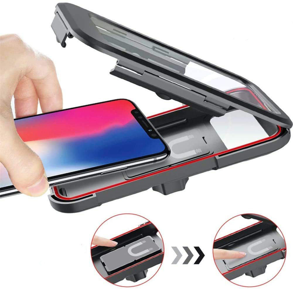 Support de téléphone portable à écran tactile étanche pour vélo
