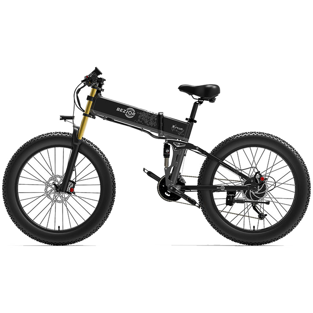 Bezior X Plus Electric Mountain Folding Bike - GOGOBEST BIKE 3