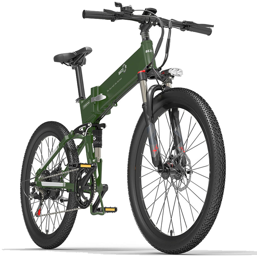 Bezior X500 Pro Electric Mountain Folding Bike - GOGOBEST BIKE 6